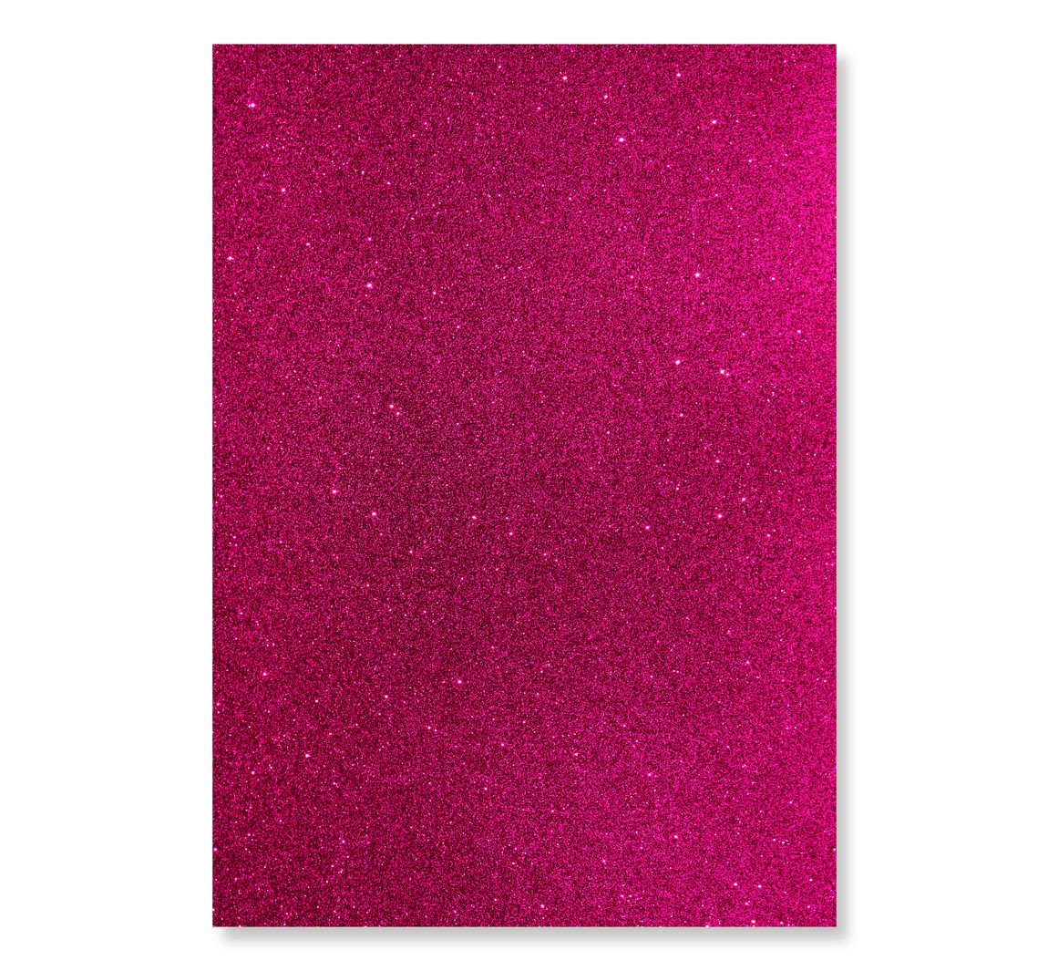 Extra Bling Bügelfolie A4 - Hot-Pink