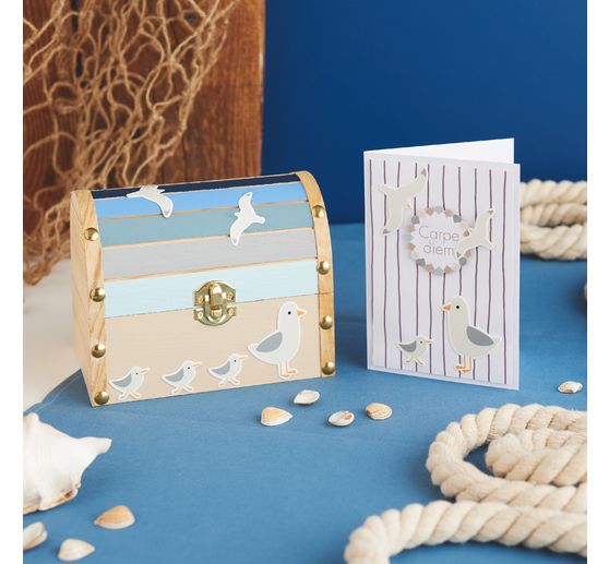 VBS Double cards "White", portrait format