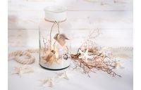 VBS 4er-Set Teelichtgläser BOWL - Klarglas Windlichter 10,5x8,5cm