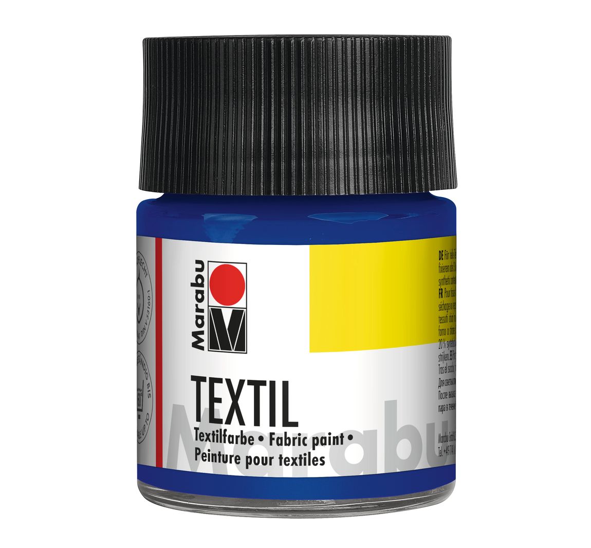 Marabu Textil, 50 ml - Mittelblau