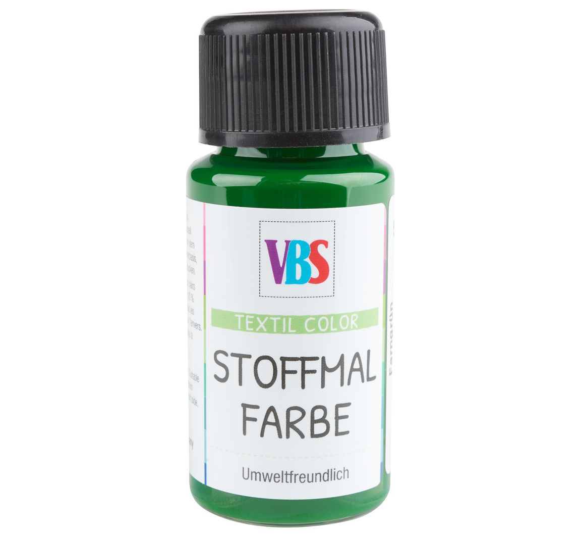 VBS Stoffmalfarbe, 50ml - Farngrün
