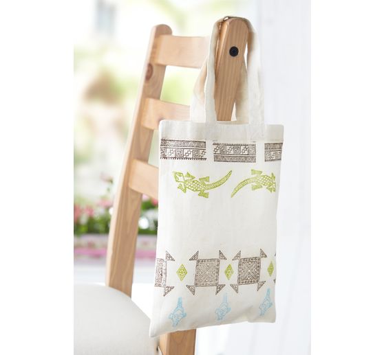 VBS Baumwolltasche, 22 x 26 cm, BW Natur