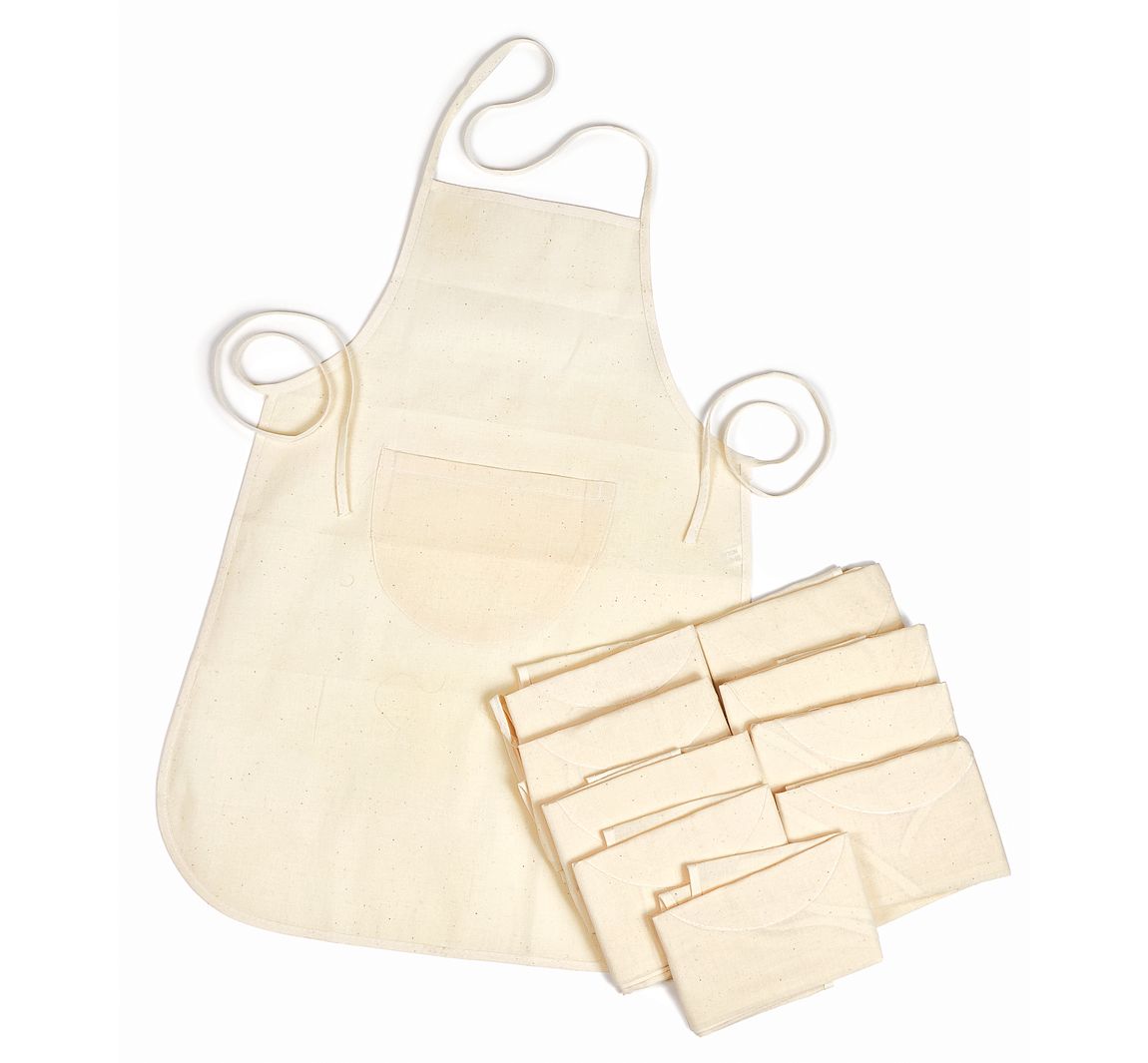VBS Kinderschürzen mit Vordertasche, 10 Stück