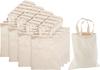 VBS Baumwolltaschen "22 x 26 cm", Naturweiß, 20 Stück