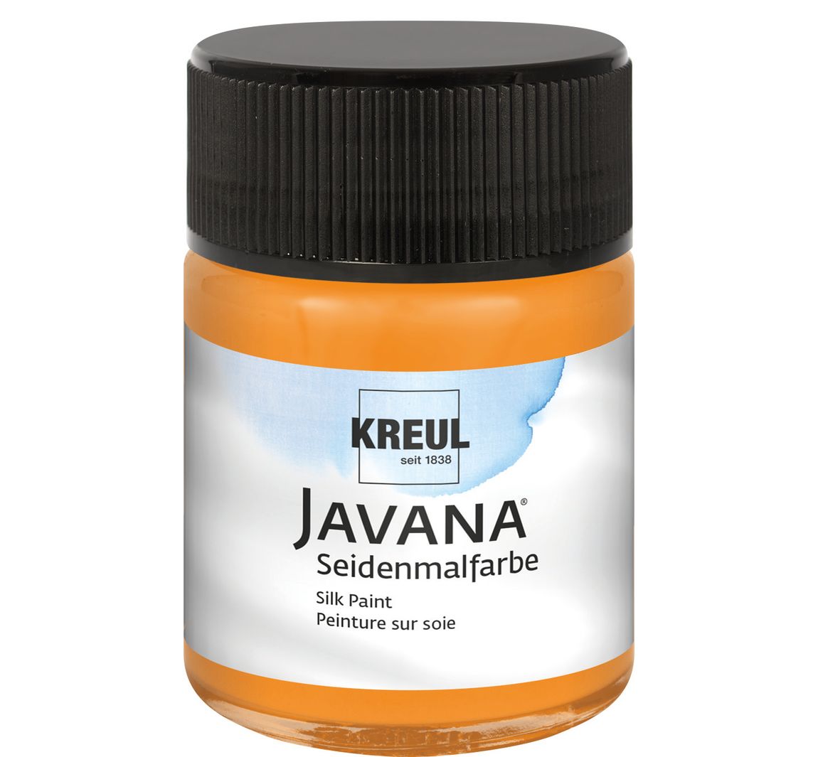 KREUL Javana Seidenmalfarbe, 50 ml - Orange