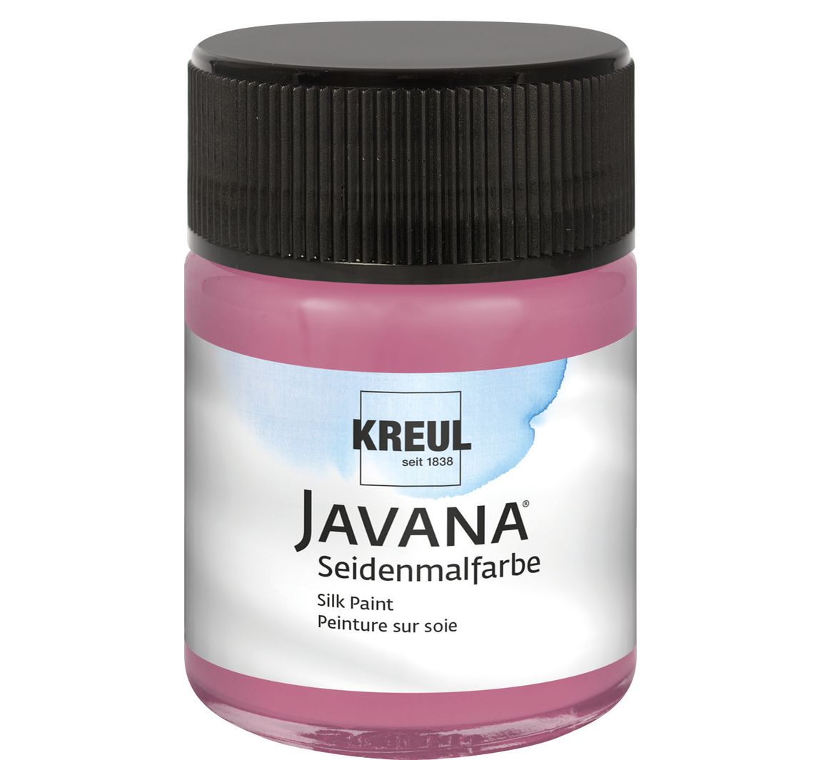KREUL Javana Seidenmalfarbe, 50 ml - Bordeaux