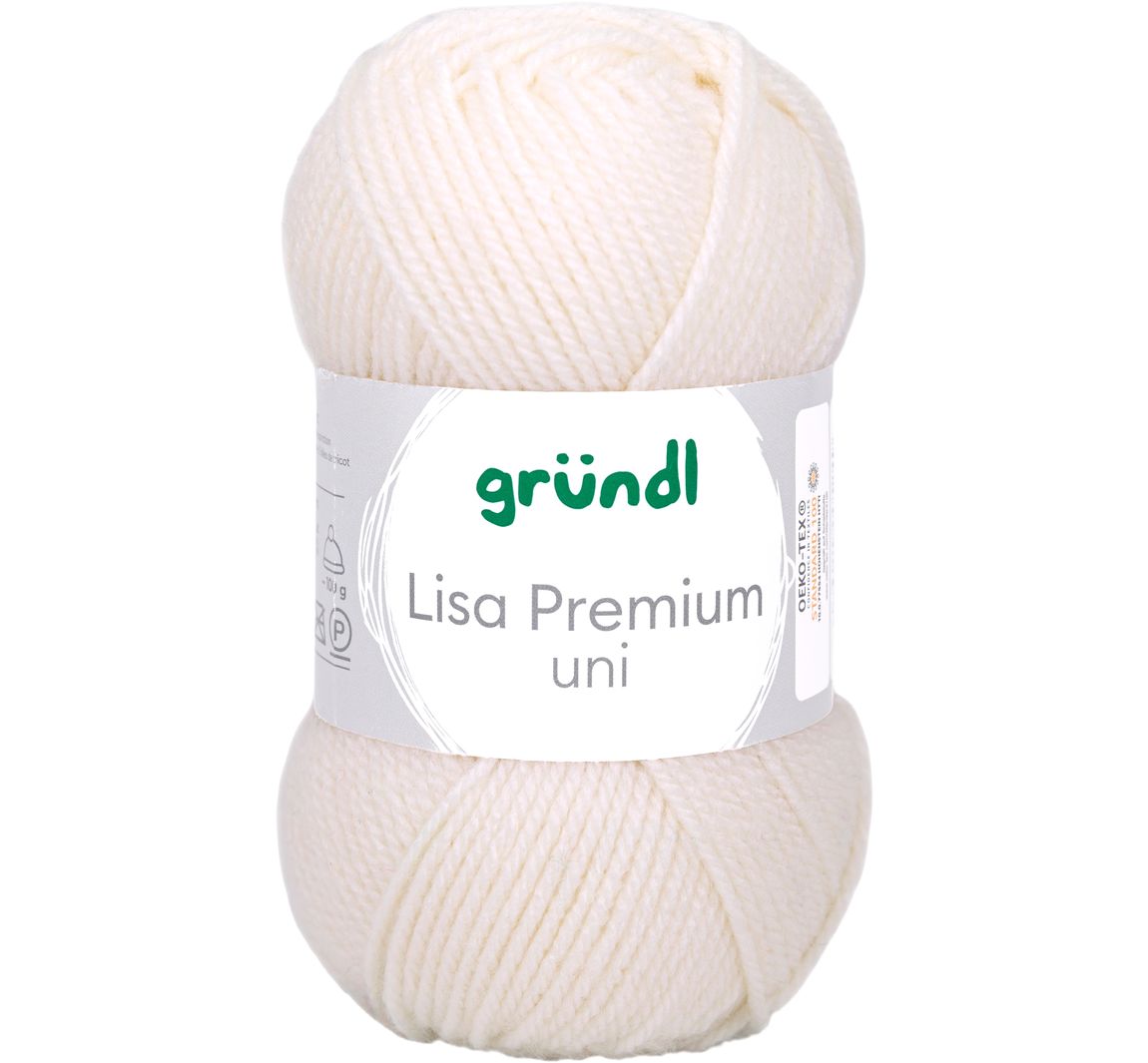 Wolle "Lisa" - Creme