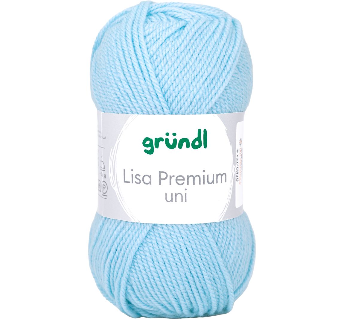 Wolle "Lisa" - Hellblau