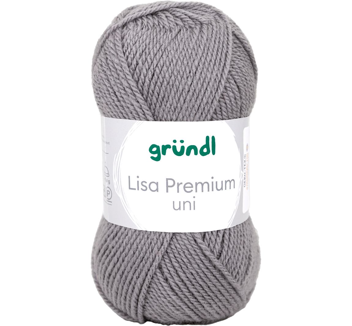 Wolle "Lisa" - Grau