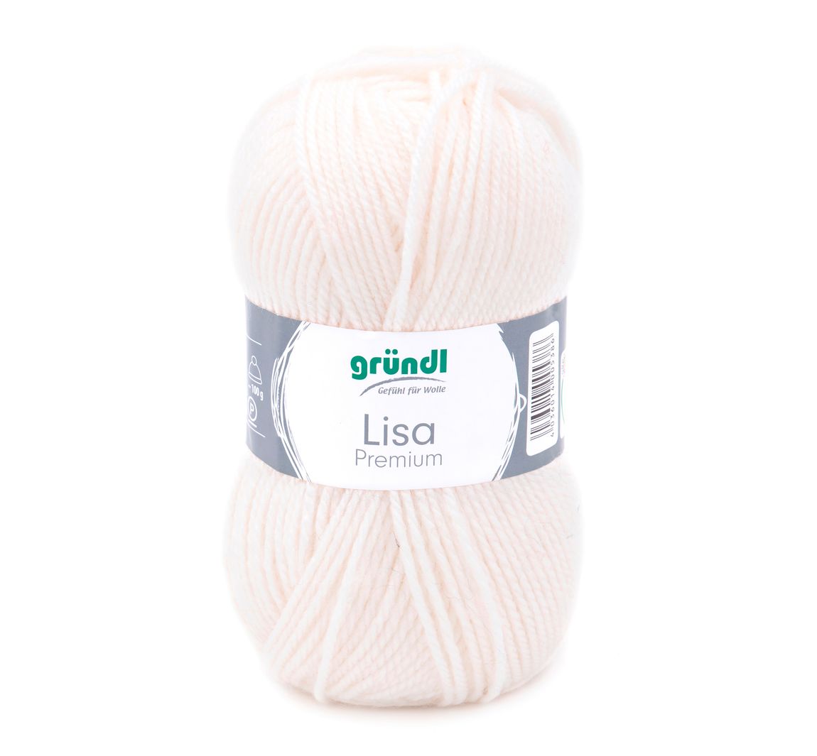 Wolle "Lisa" - Creme