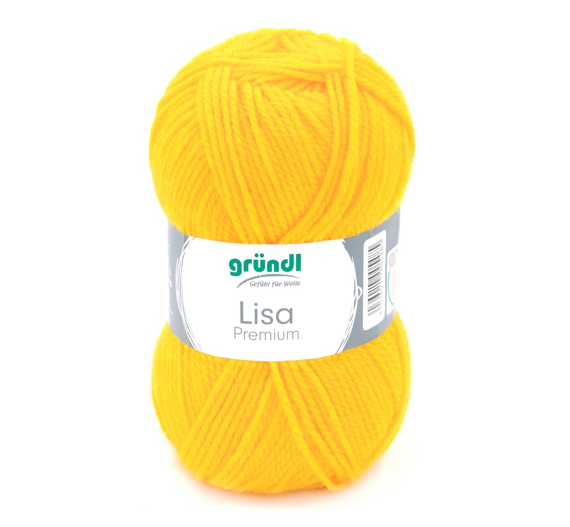 Wolle "Lisa" - Gelb