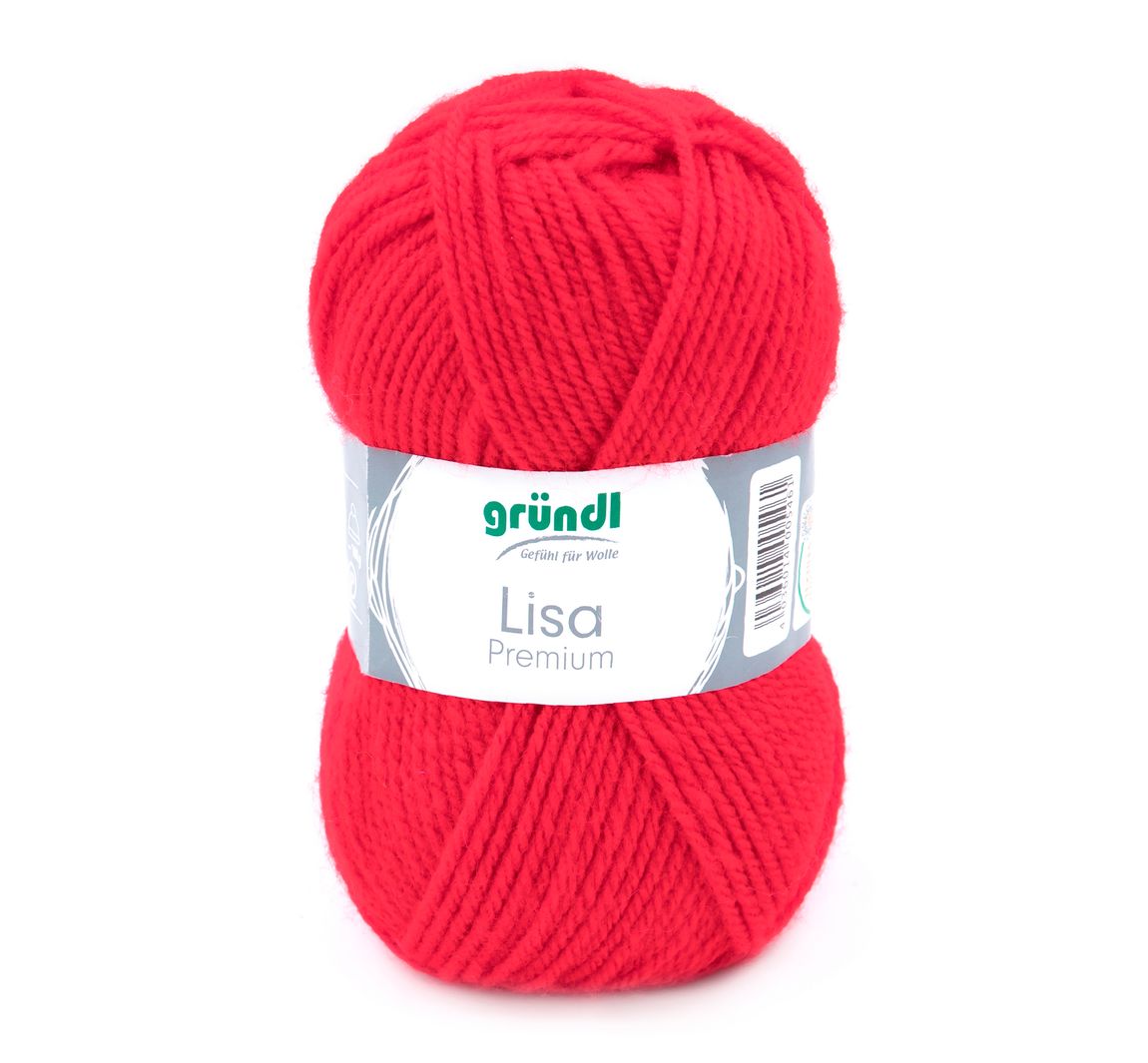 Wolle "Lisa" - Rot