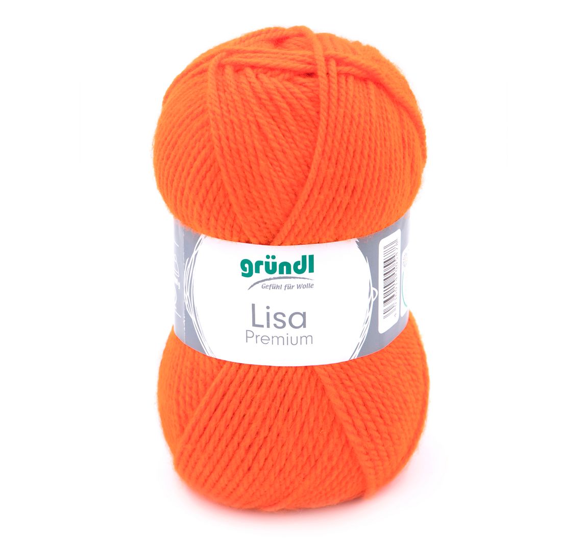 Wolle "Lisa" - Orange