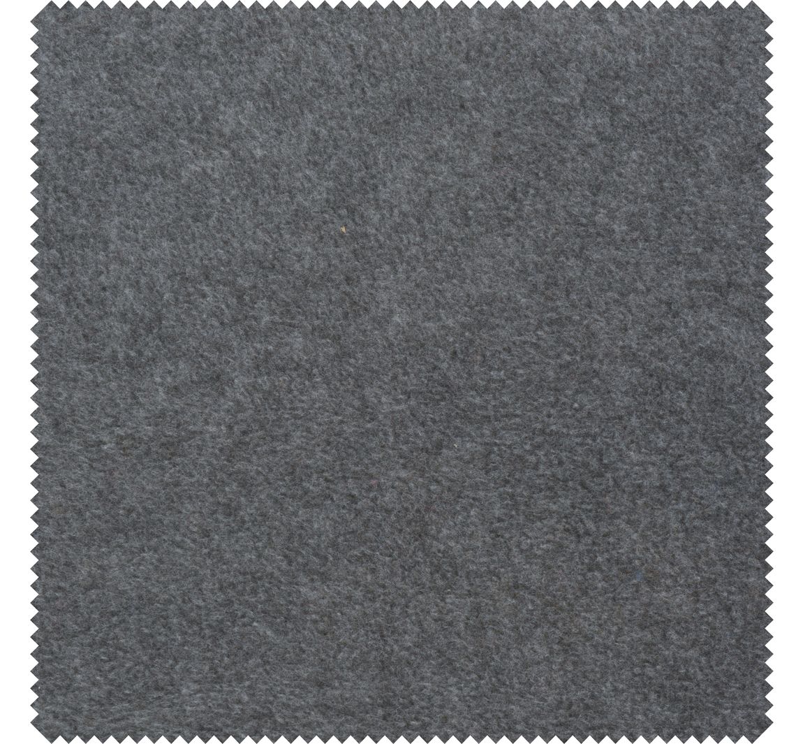 Fleece-Stoff "Antipeeling", Uni - Mittelgrau