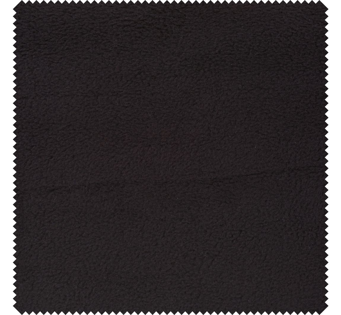 Fleece-Stoff "Antipeeling", Uni - Schwarz
