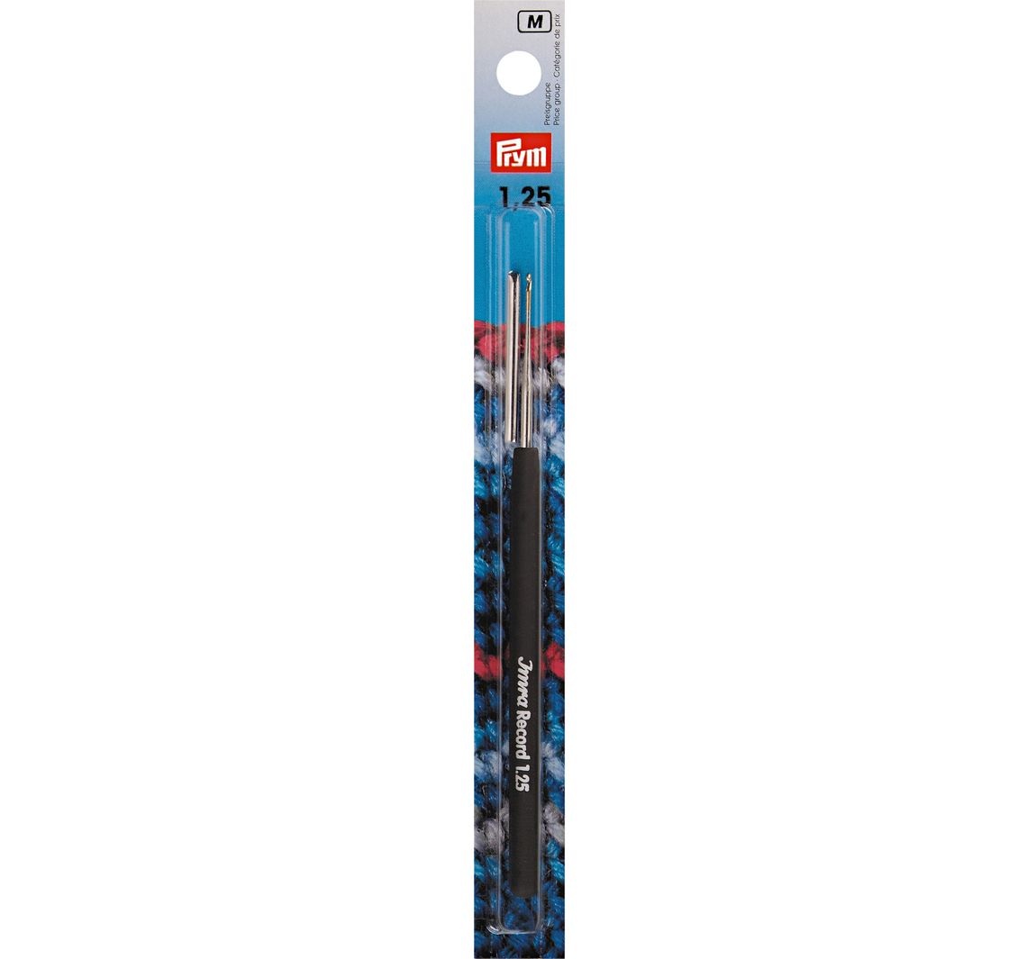 Prym Garnhäkelnadel mit Schutzhülle - Stärke 1,25
