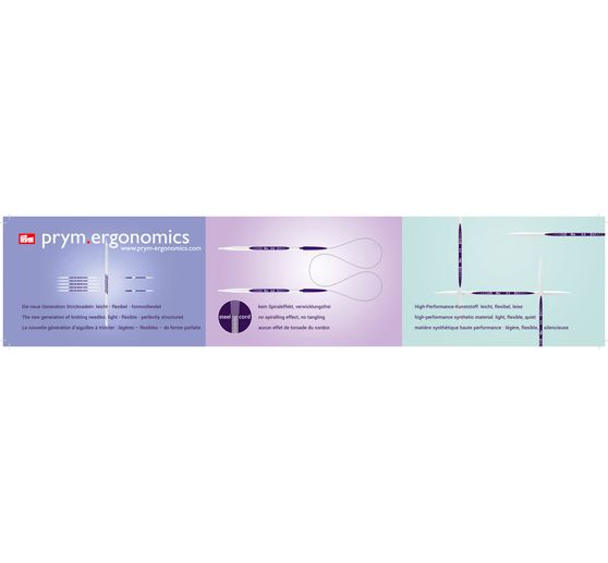 Prym Strumpfstricknadeln "Ergonomics"