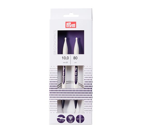 Prym Rundstricknadeln "Ergonomics", 80 cm