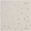 Musselin Baumwoll-Stoff "Goldene Punkte" Creme