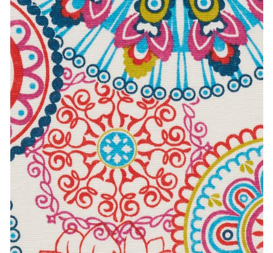 Motiv-Stoff "Mandalas"