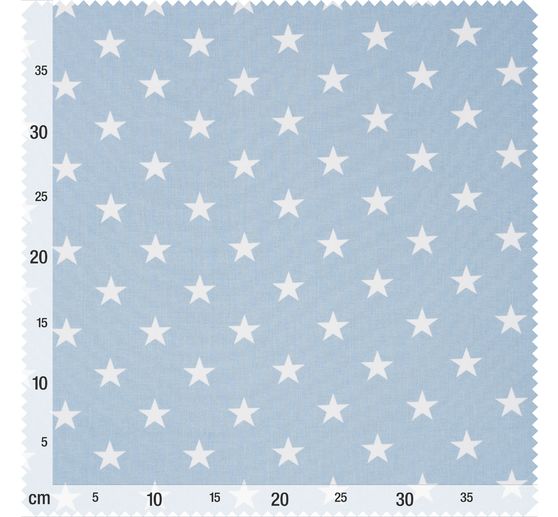 Baumwoll-Stoff "Sterne Pastell"