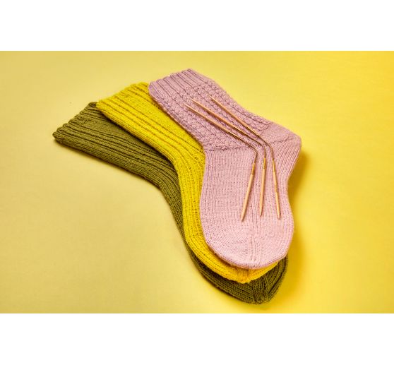 addi Strumpfstricknadeln CraSyTrio BAMBOO