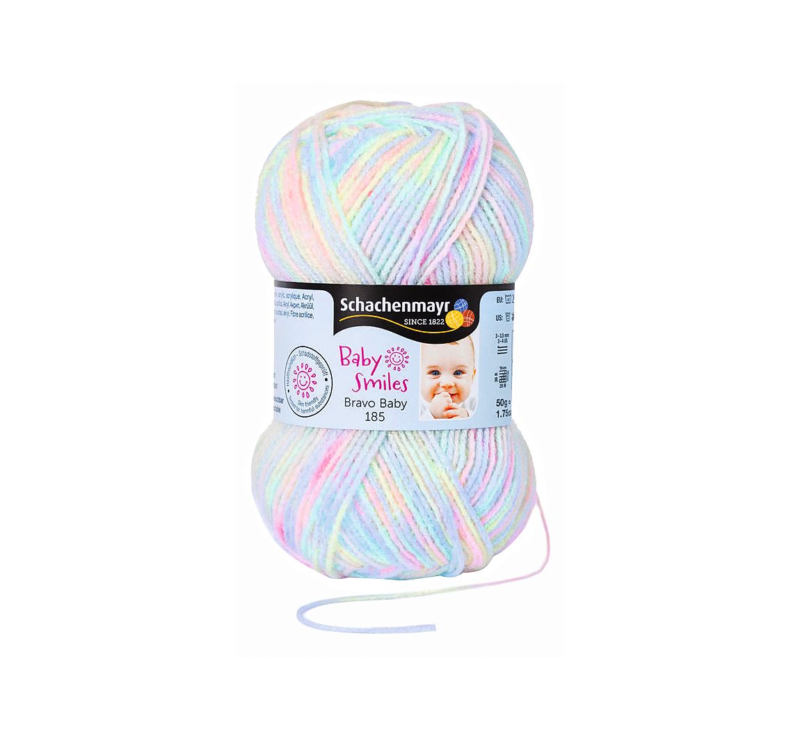 Schachenmayr Baby Smiles Bravo Baby 185 - Pastell-Color, Farbe 183
