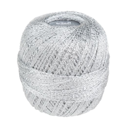 Häkelgarn Glitter