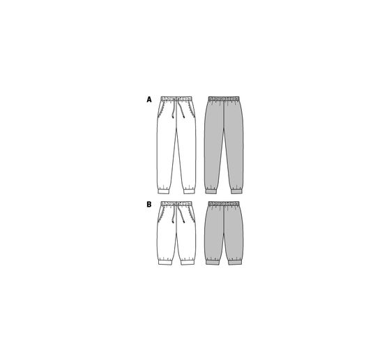 Burda Schnittmuster Nr. 6659 "Relax-Hosen"