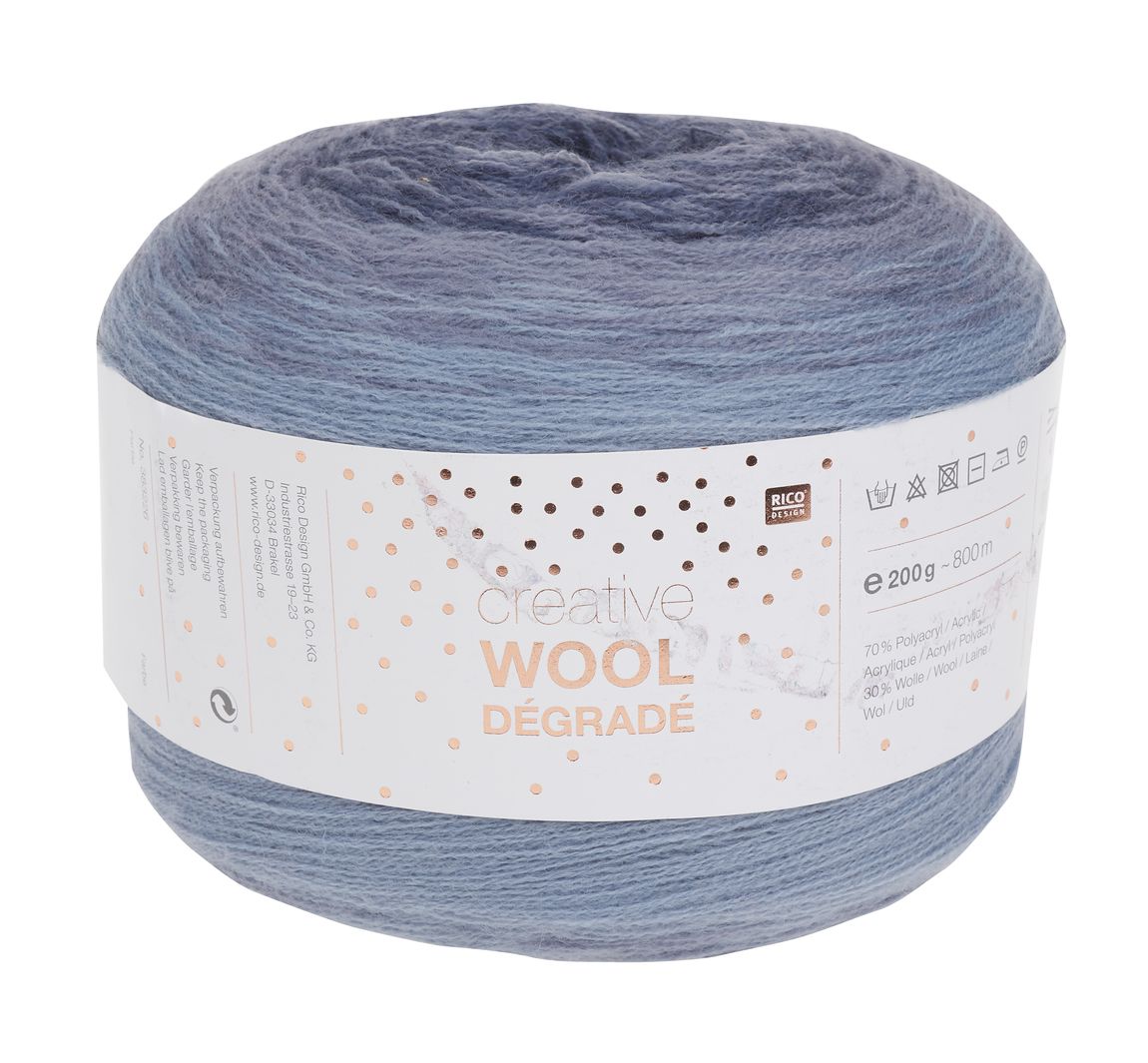 Rico Creative Wool Dégradé - Jeans