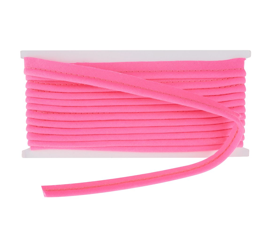 Paspelband - Neon-Pink