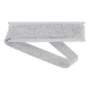 Schrägband Silber