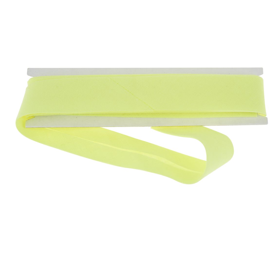 Schrägband - Neon-Gelb