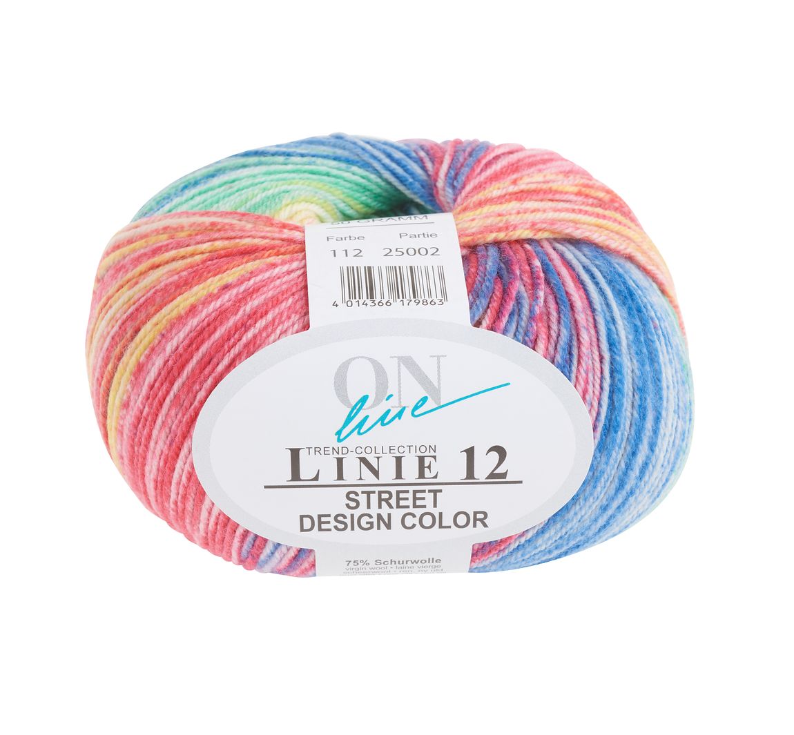 ONline Wolle Street Design Color, Linie 12 - Farbe 112