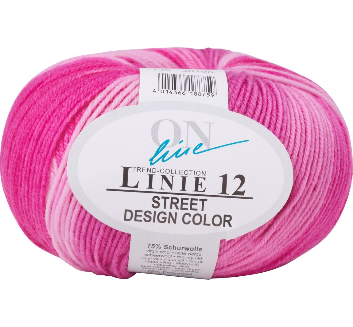 ONline Wolle Street Design Color, Linie 12 - Farbe 120