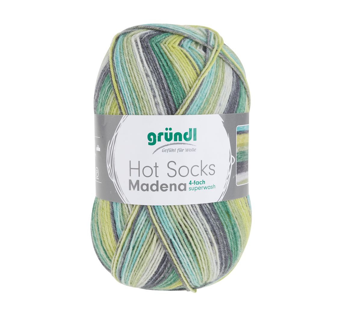 Gründl Hot Socks "Madena" - Neptun-Color-Mix, Farbe 02