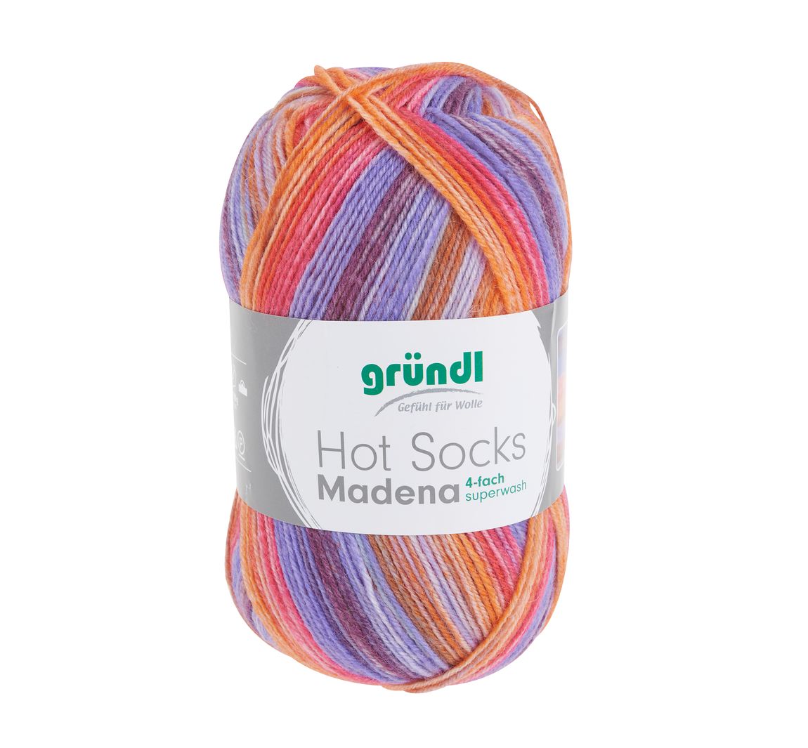 Gründl Hot Socks "Madena" - Tutti-Frutti-Mix, Farbe 03