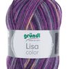Gründl Wolle "Lisa Premium Color" Brombeere/Fuchsia/Lila, Farbe 04