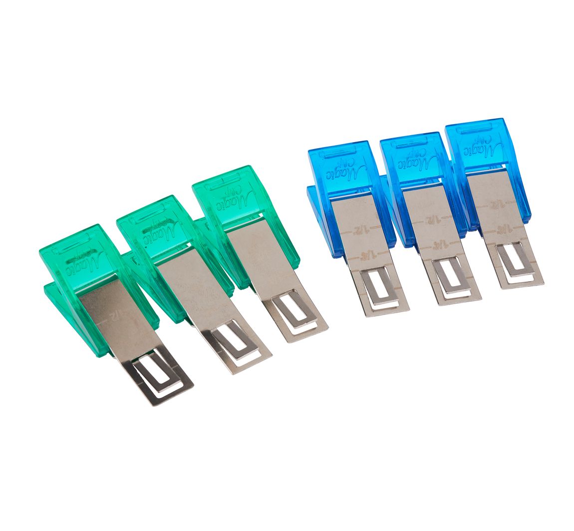 Taylor Seville Stoffklammern Magic Clips, 6 Stück - Small