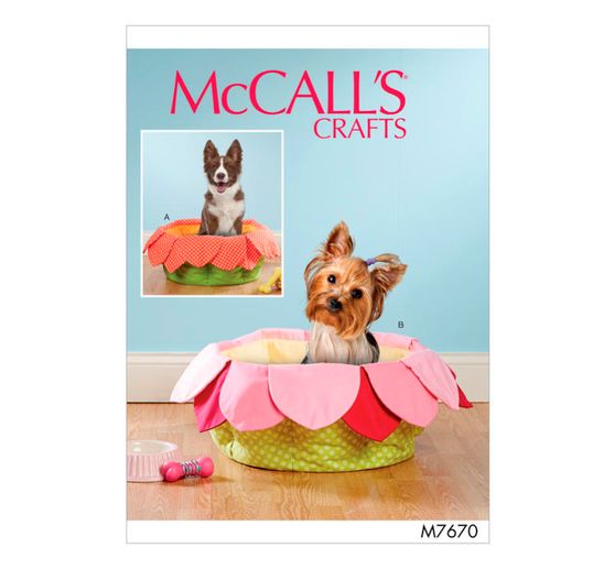McCall`s Schnittmuster "Hunde oder Katzenbett"