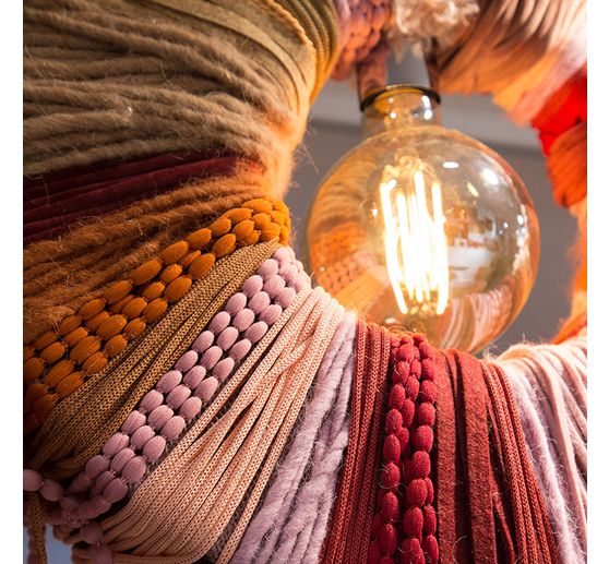 Strickschlauch aus Papiergarn, 30m