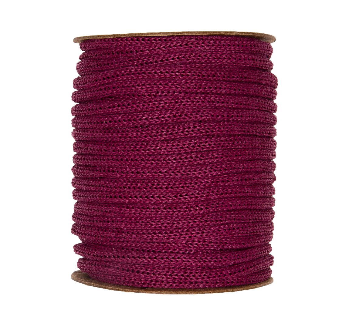 Strickschlauch aus Papiergarn, 30m - Berry