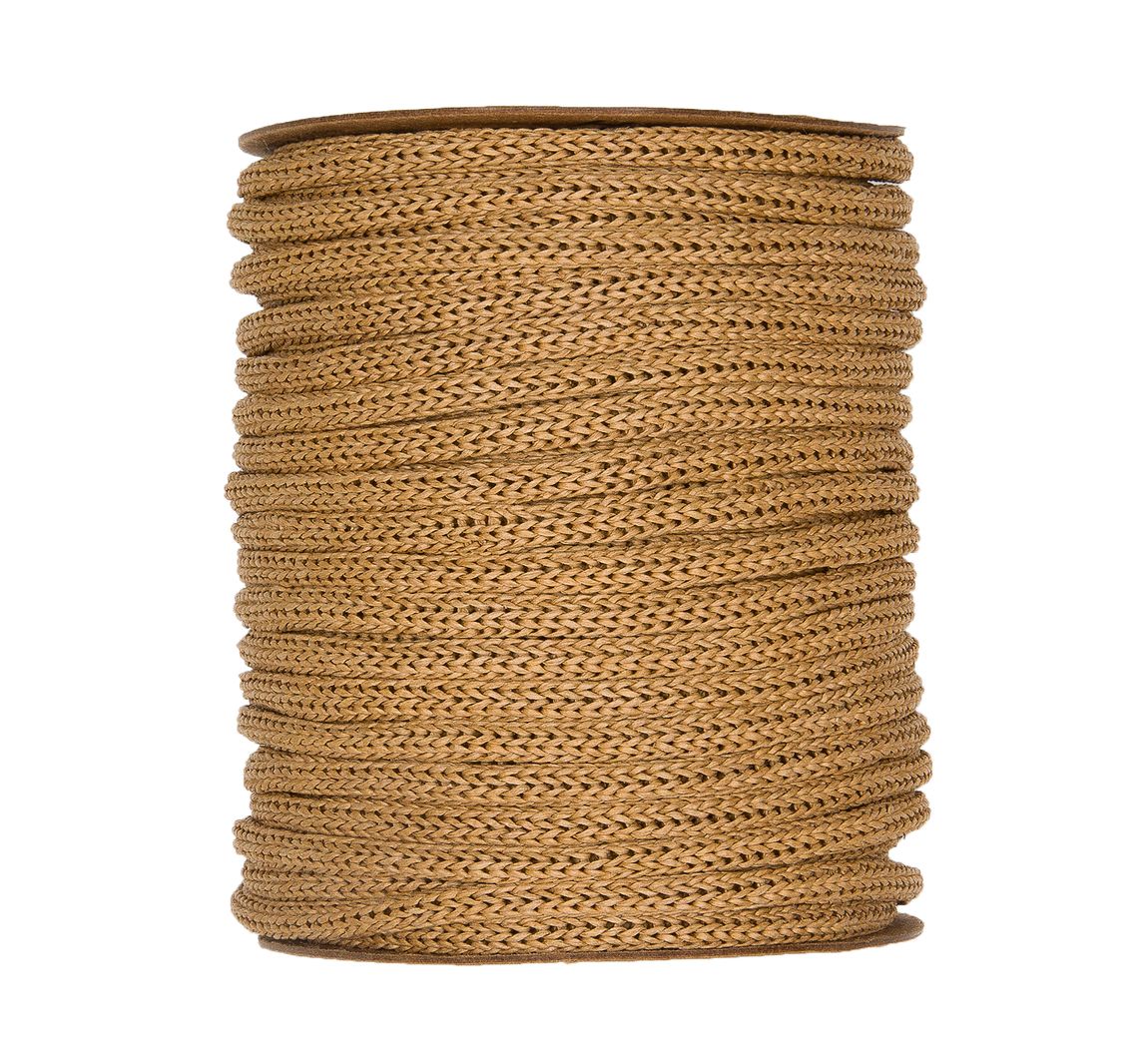 Strickschlauch aus Papiergarn, 30m - Natur