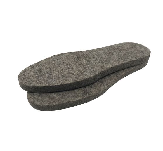 Wool felt insoles