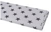 Cotton fabric "Bergen", stars Grey