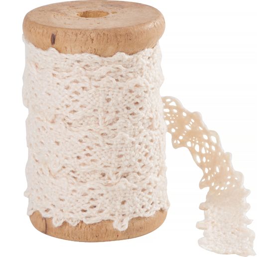 VBS Lace ribbon, 10 mm