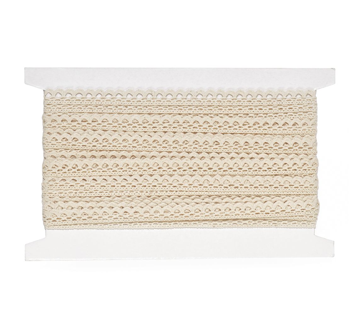 VBS Häkelband "Creme", 10 mm, 10 m