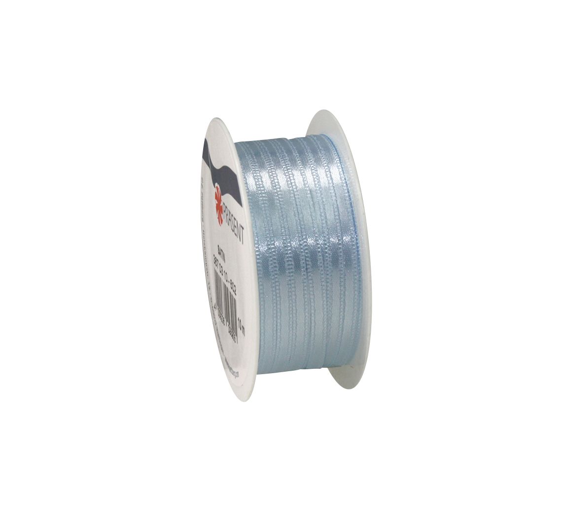 Satinband, 3 mm - Hellblau