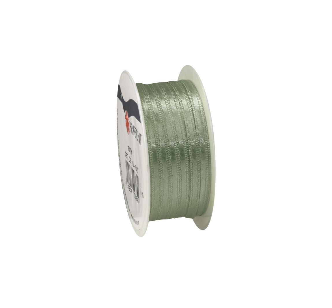 Satinband, 3 mm - Salbei