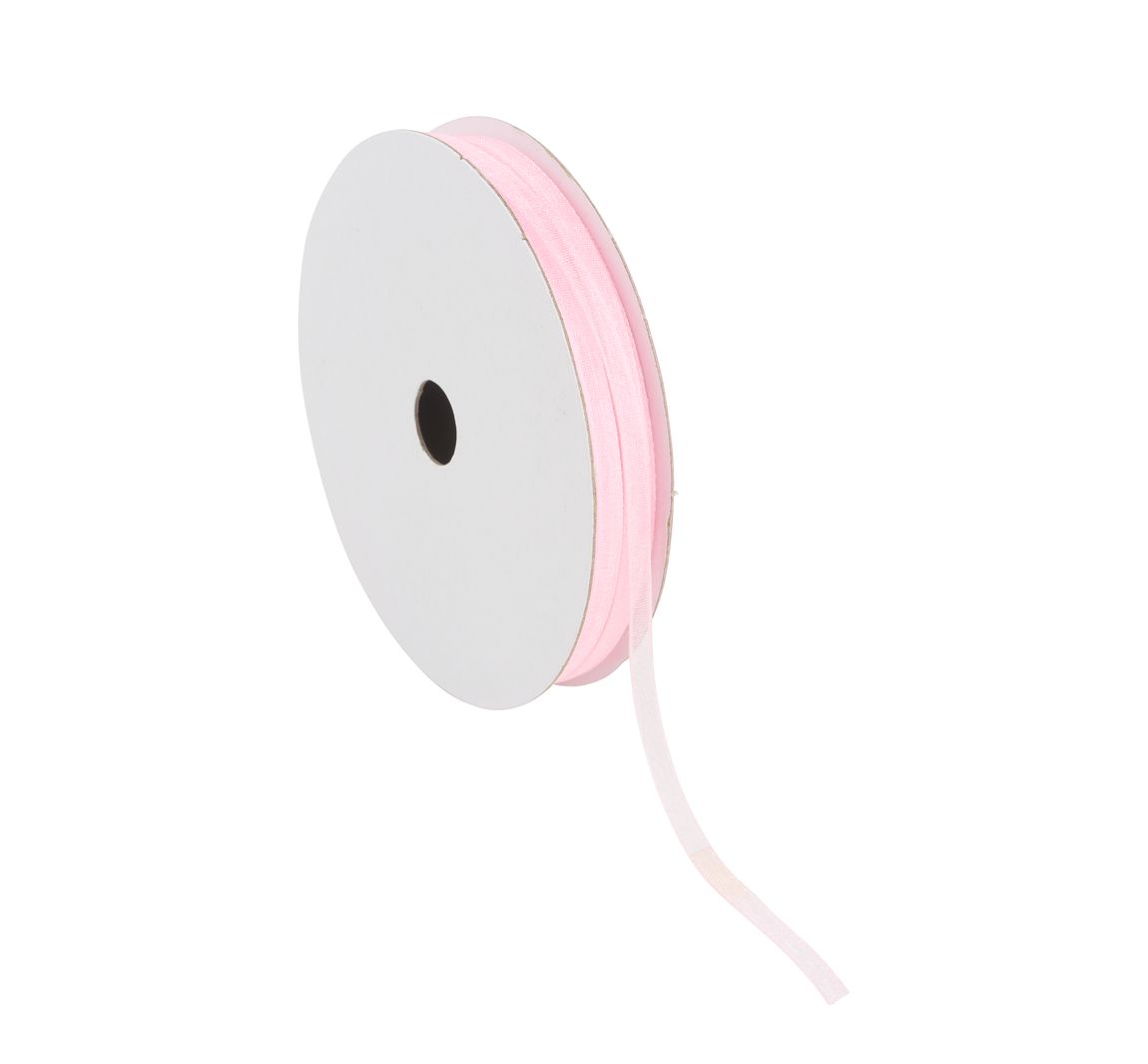 VBS Organzaband, 3 mm - Rosa